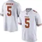 White Bijan Robinson Men's Texas Longhorns Mens Football College Jersey - Replica